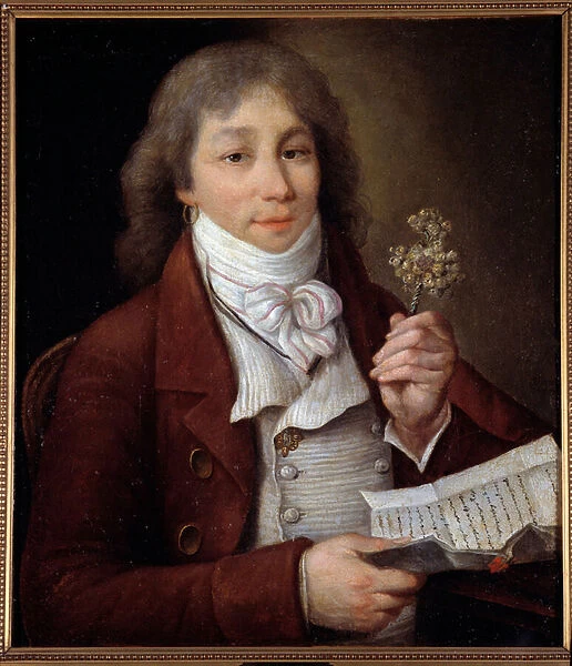 Portrait of the poet and politician Philippe Francois Nazaire Fabre dit Fabre d