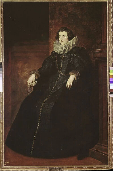 Portrait of Policena Spinola, 1622-27 (oil on canvas)