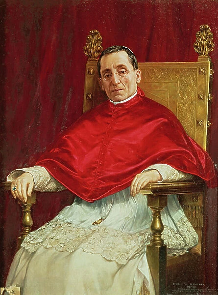 Portrait of Pope Benedict XV