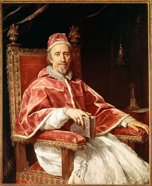 Portrait of Pope Clement IX (oil on canvas, 1669)