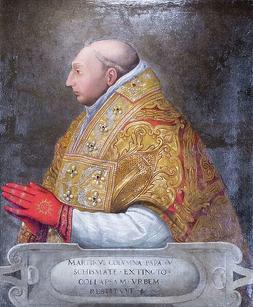 Portrait of Pope Martin V Colonna