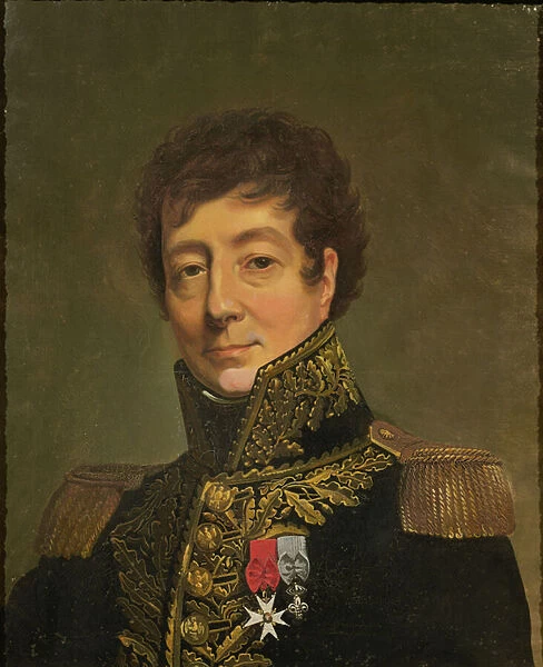 Portrait presumed to be Louis de la Rochjaquelein (oil on canvas)