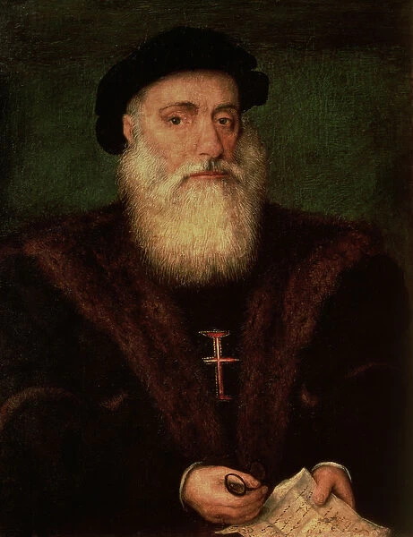 Portrait presumed to be of Vasco da Gama (1469-1524) c. 1524