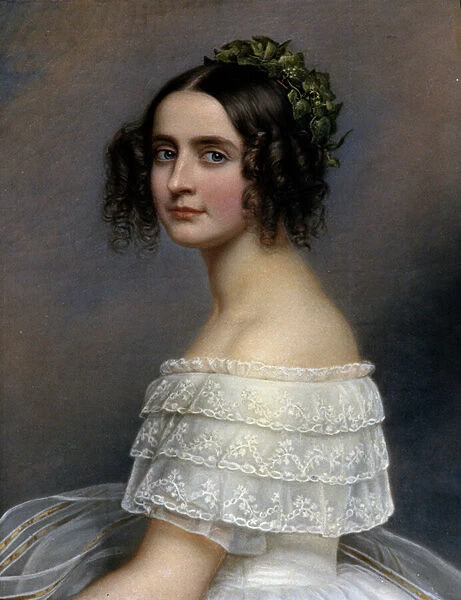 Portrait of Princess Alexandra de Baviere (Alexandra Amalie von Bayern