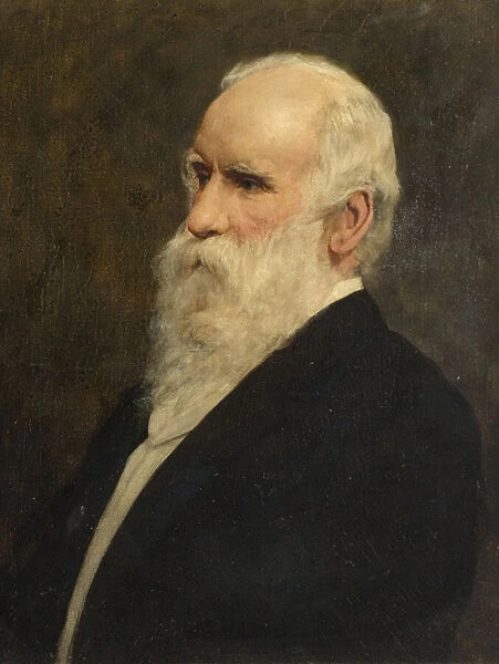 Portrait of Robert Stirling Newall (oil on canvas)