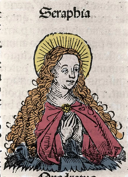 Portrait of Saint Seraphia (Serapia) (Seraphia of Syria)