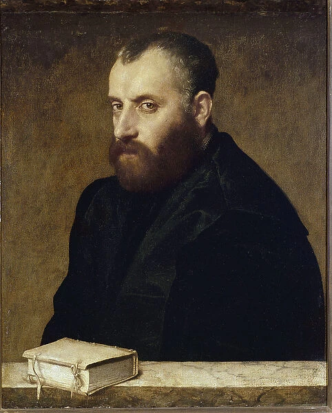 Portrait of a Scholar (oil on canvas, 16th century)