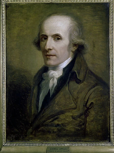 Portrait of the sculptor Antonio Canova, 1803-11 (Oil on canvas)