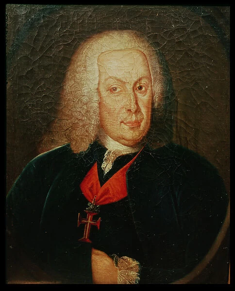 Portrait of Sebasiao Jose de Carvalho e Mello (1699-1782) Marques de Pombal (oil