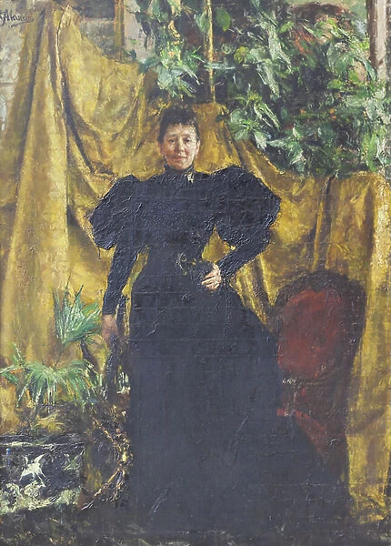 Portrait of Signora Pantaleoni, 1894 (oil on canvas)