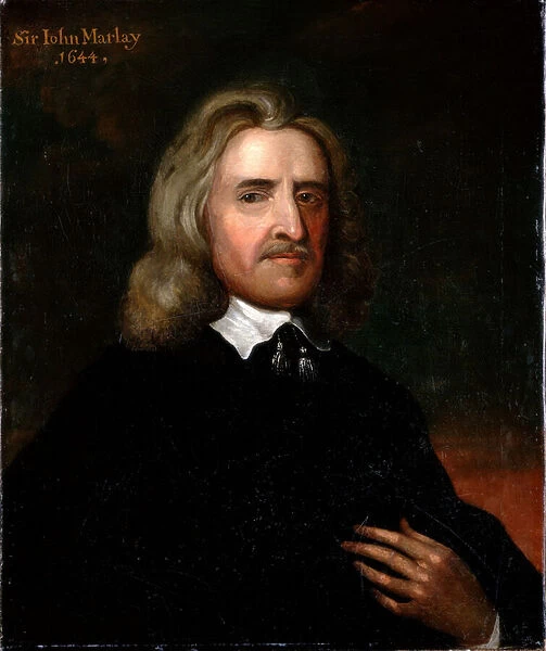Portrait of Sir John Marlay, 1644 (oil on canvas)
