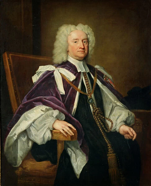 Portrait of Sir Jonathan Trelawny (1650-17210, successively Bishop of Bristol