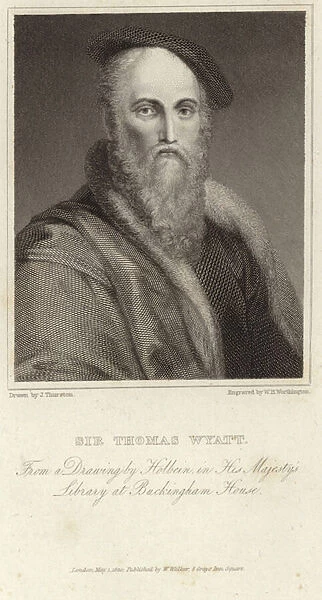 Portrait of Sir Thomas Wyatt (engraving)