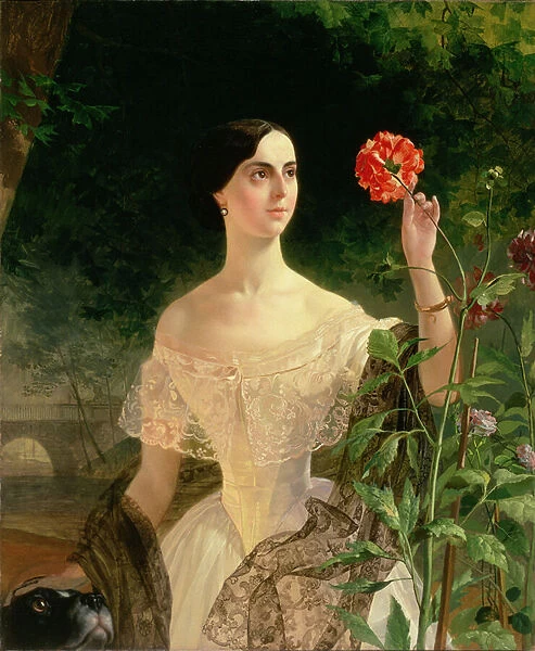 Portrait of Sofia Andreyevna Shuvalova (1829-1912), 1849