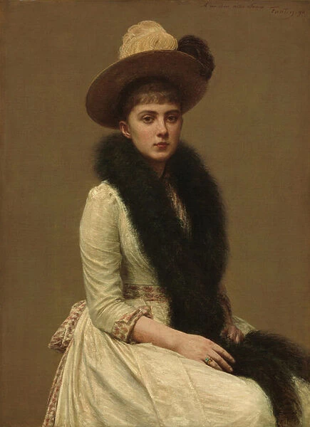 Portrait of Sonia, 1890 (oil on canvas)