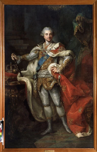 Portrait of Stanislaw II August Poniatowski, King and Grand Duke of the Polish-Lithuanian