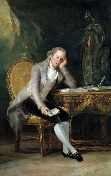 Portrait of the statesman and writer Gaspar Melchor de Jovellanos
