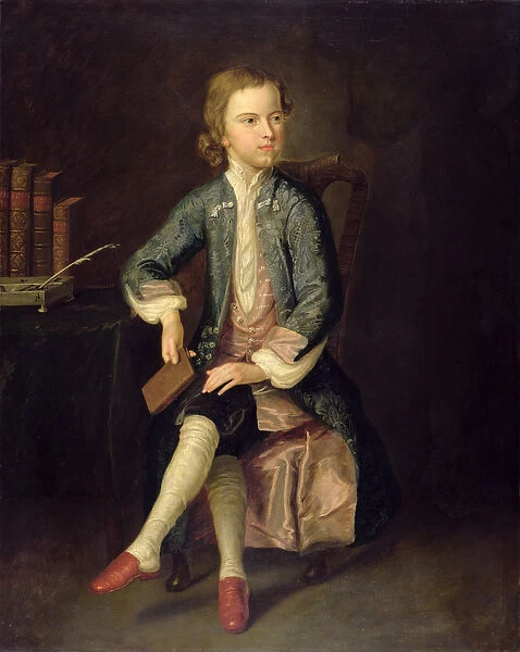Portrait of Thomas Gray (1716-71) c. 1731 (oil on canvas)