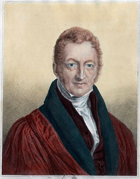 Portrait of Thomas Malthus (1766 - 1834), English economist and pastor
