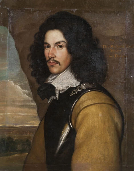 Portrait of Thomas Westrow of Twickenham, Senior, 1643 (oil on canvas)