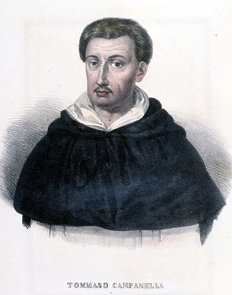 Portrait of Tommaso Campanella (1568-1639), Italian philosopher