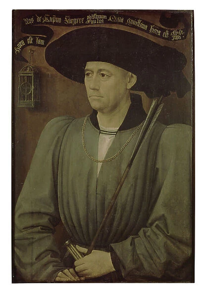 Portrait of a Tournament Judge (oil on panel)