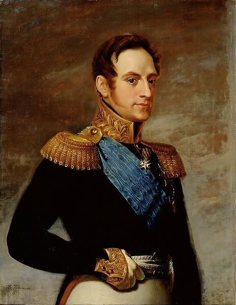 Portrait of Tsar Nicholas I (1796-1855) 1826 (oil on canvas)