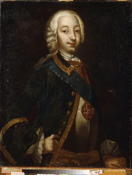 Portrait of the Tsar Peter III of Russia