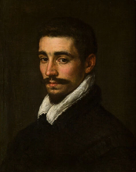Portrait of an unknown bearded man, c. 1577-1622 (oil on canvas)