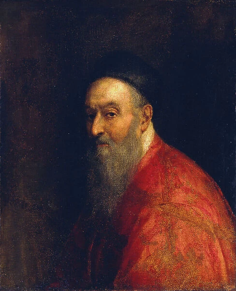 Portrait of a Venetian Senator (oil on canvas)
