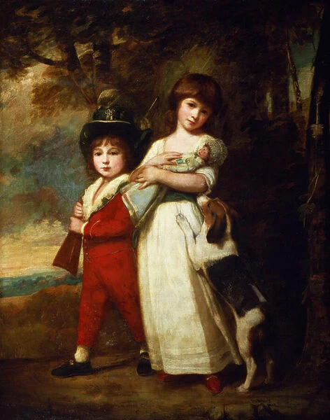 Portrait of the Vernon children