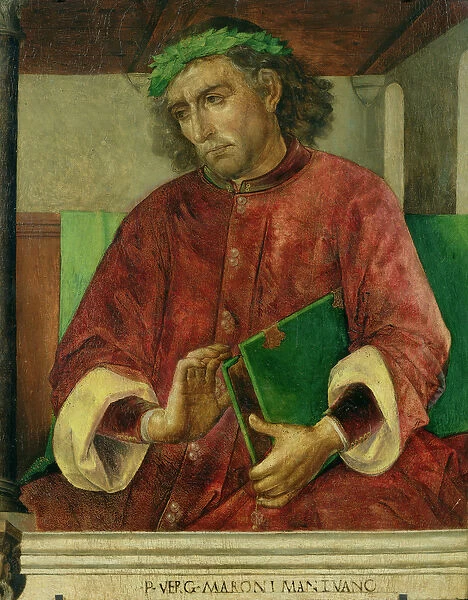 Portrait of Virgil (70-19 BC), c. 1475 (oil on panel)