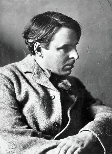 Portrait of W. B. Yeats (b  /  w photo)