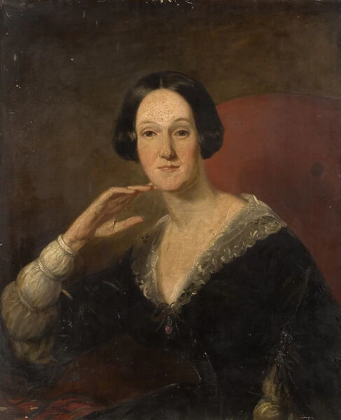 Portrait of Wife of John Hall Kent (oil on canvas)