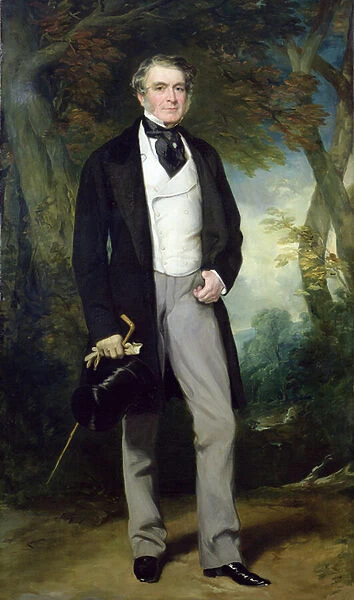 Portrait of William Beckett (oil on canvas)