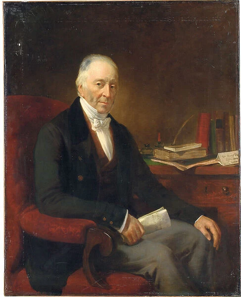 Portrait of William Davis of Leytonstone (oil on canvas)