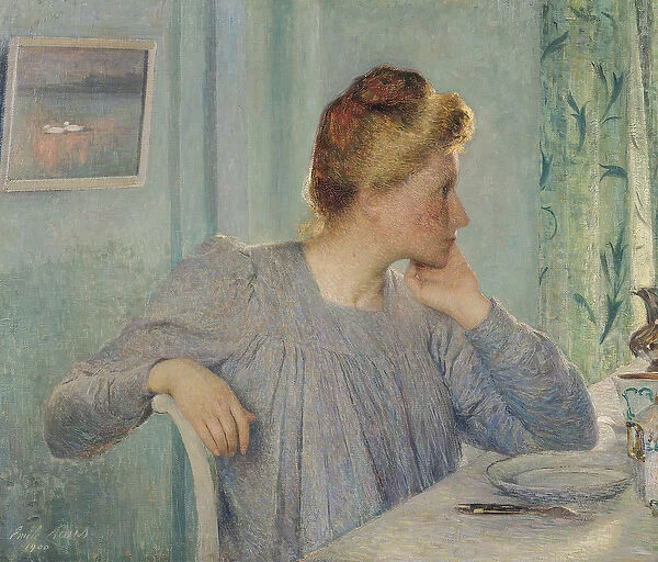Portrait of a Woman, 1900 (oil on canvas)
