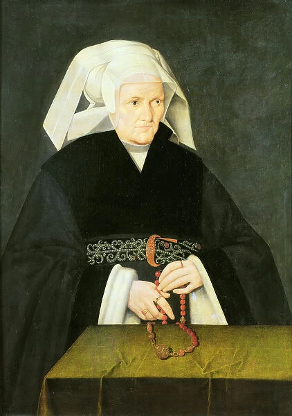 Portrait of a Woman, c. 1550 (oil on panel)