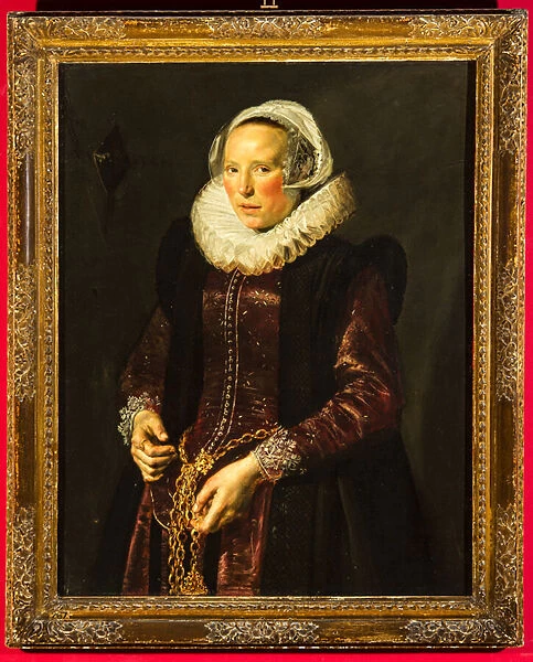 Portrait of a woman, c. 1611 (oil on wood panel)