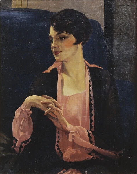 Portrait of a Woman, Half Length, 1905 (oil on canvas)