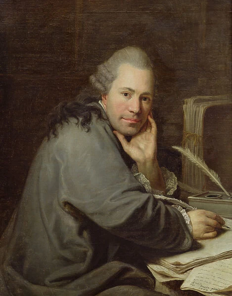 Portrait of a Writer, 1772 (oil on canvas)