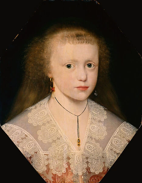 Portrait of a Young Girl, 1621 (oil on panel)