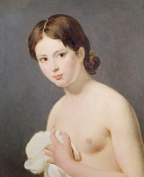 Portrait of a young girl. c. 1795 (oil on canvas)