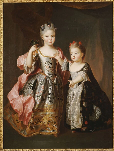 Portrait of two Young Girls, said to be Adelaide and Victoire