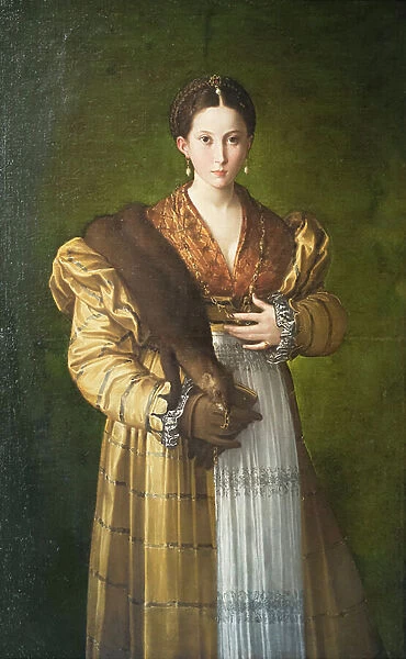 Portrait of a young lady, Antea, 1530-35, Parmigianino (oil on canvas)