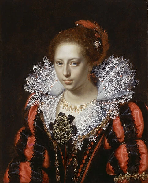 Portrait of a Young Lady, c. 1620 (oil on panel)