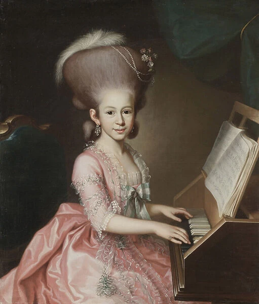 Portrait of a Young Lady at the Clavichord