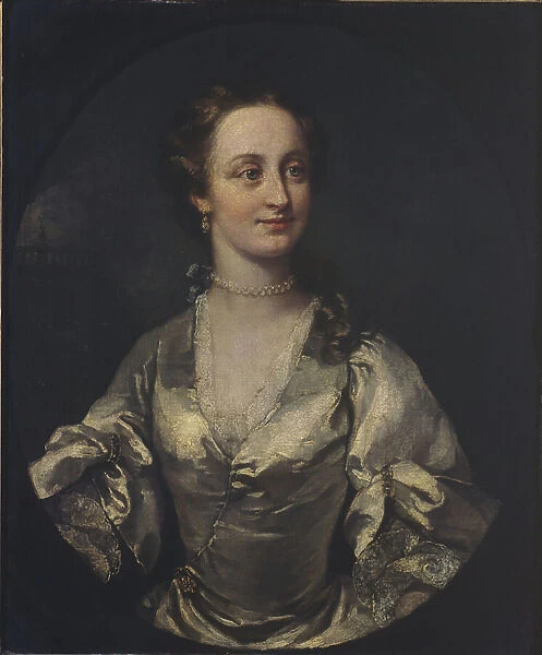 Portrait of a Young Lady (oil on canvas)