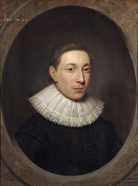 Portrait of a Young Man, 1620 (oil on panel)