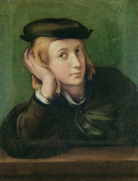 Portrait of a Young Man (formerly thought to be a self-portrait of Raphael), c. 1528-30